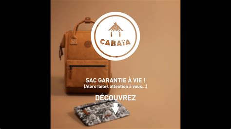 cabaia garantie a vie.